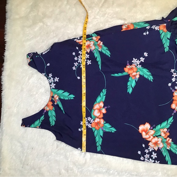 Vintage 60's 70's Rainbow Paradise Hawaii floral summer sun dress small - Picture 8 of 8